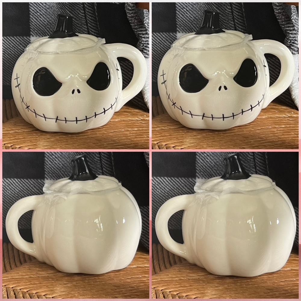 Disney’s Nightmare Before Christmas Jack Skellington Pumpkin mugs